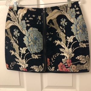 Jack by BB Dakota Zipper Mini Skirt